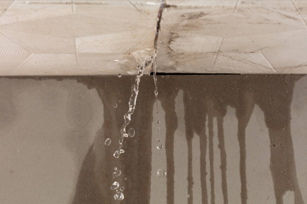 Professional Burst Pipe Cleanup technician working in Wayne, ME